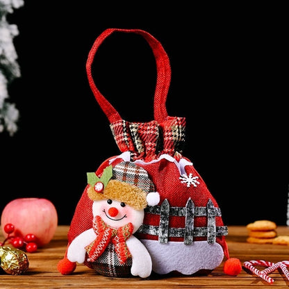 Festive Doll Gift Bags
