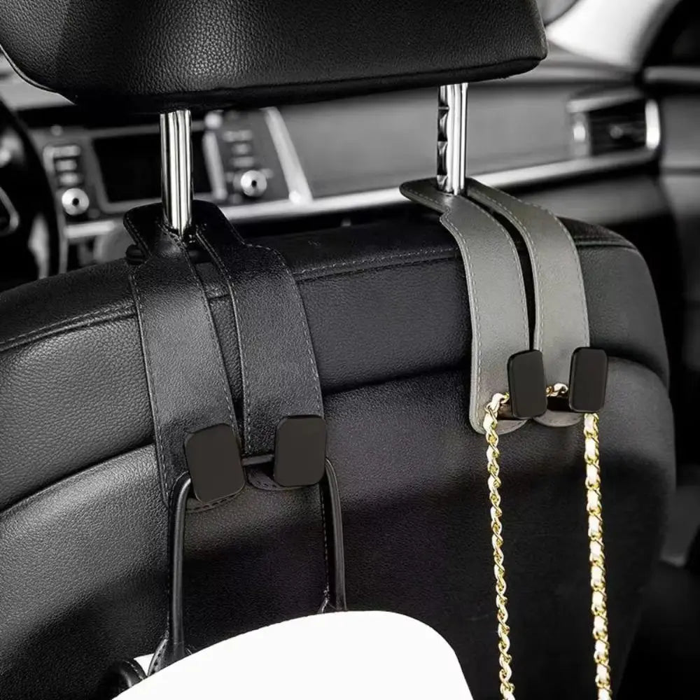 Car Headrest Hidden Hooks