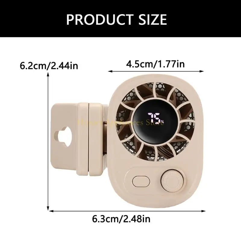 Breezy Clip-On Fan