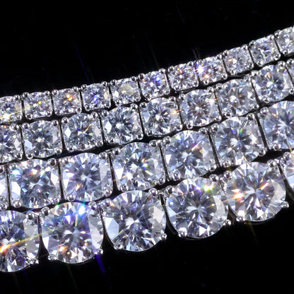 Sparkling Moissanite Glam Chain