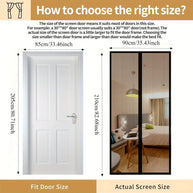 EasyFit Magnetic Mosquito Door Screen