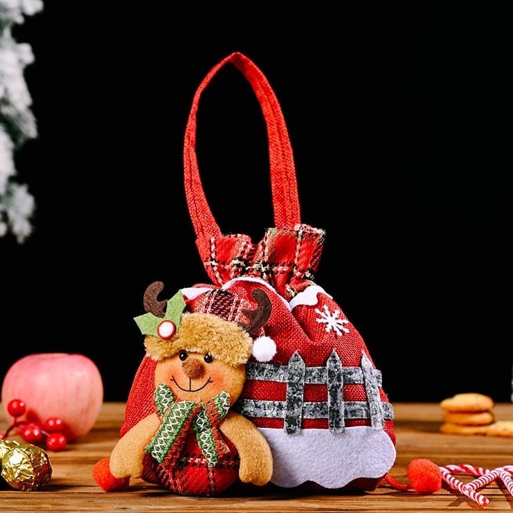 Festive Doll Gift Bags