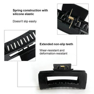 Chic Silicone Shark Hair Clip