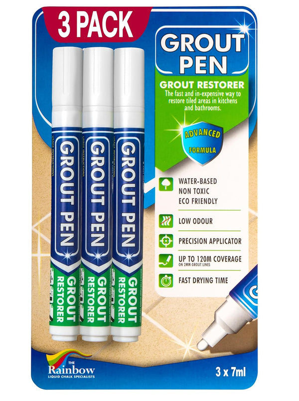 Grout Renew Pen Pro White