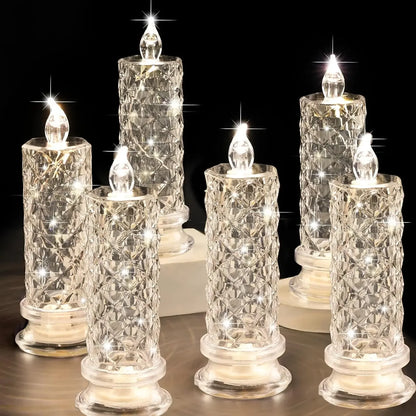 Romantic LED Crystal Candles
