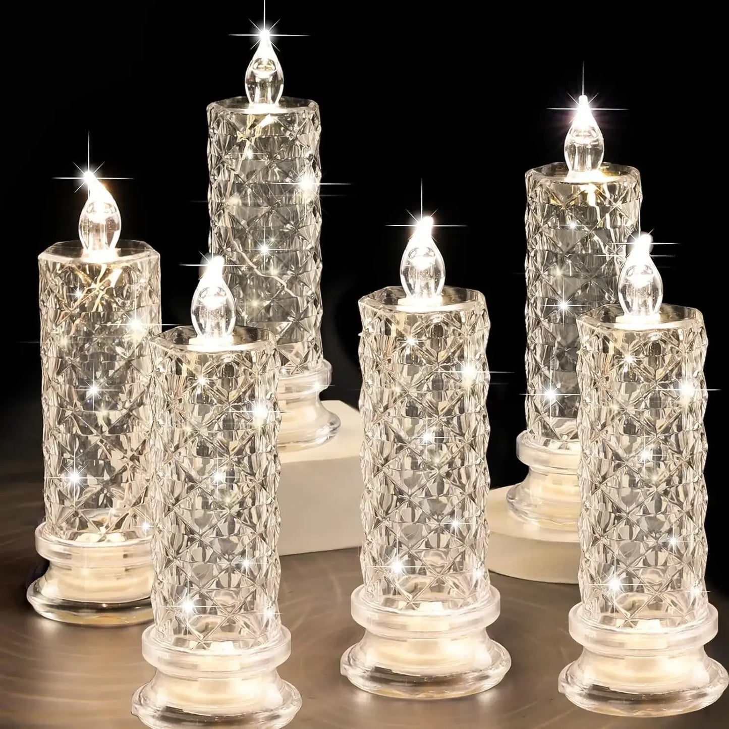 Romantic LED Crystal Candles