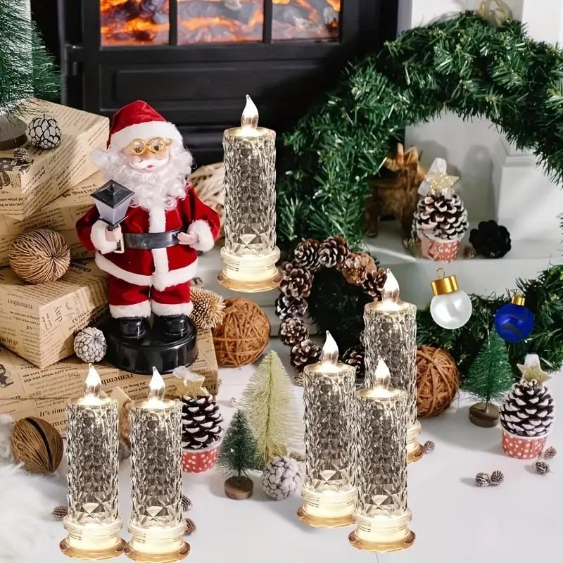 LED Crystal Candle Lights