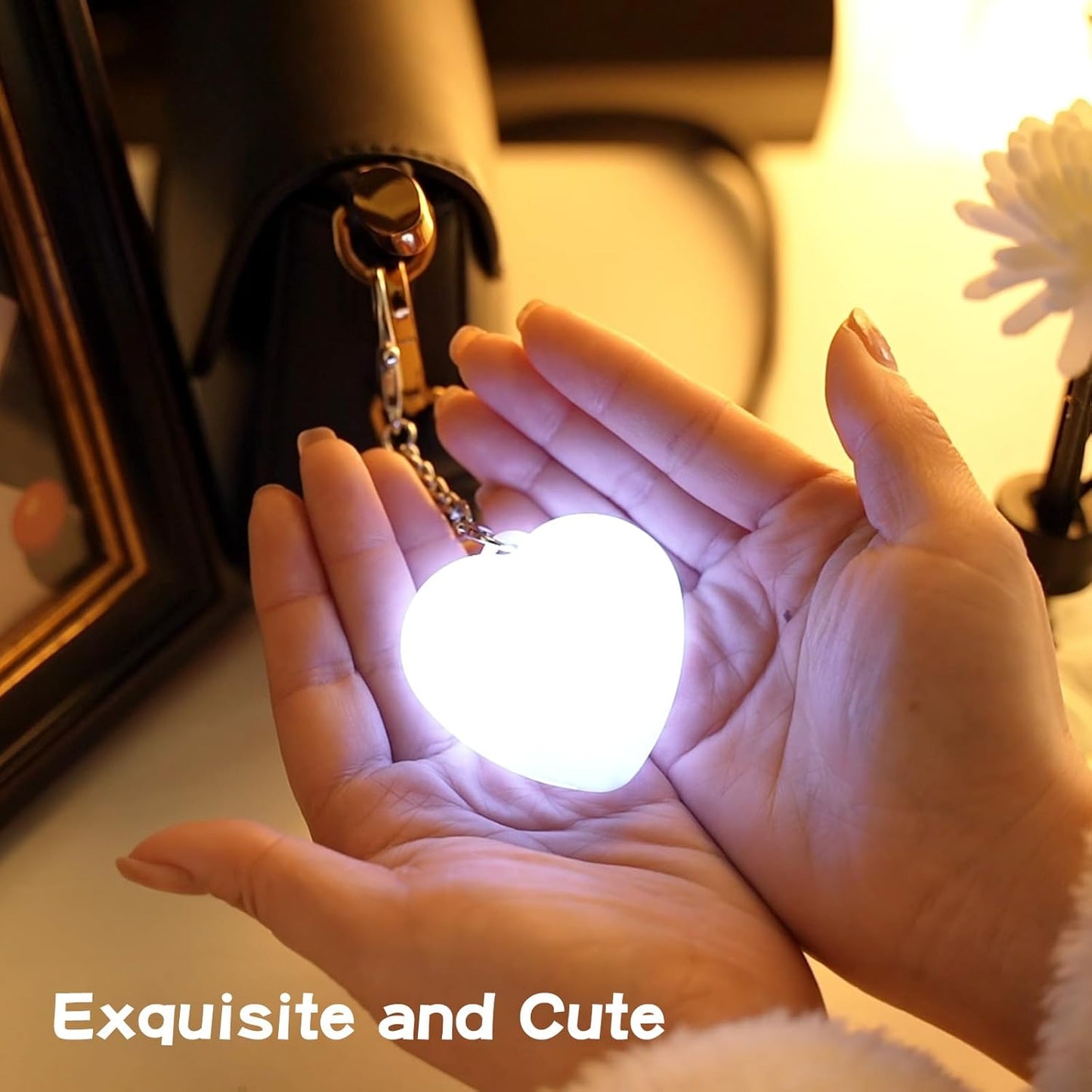 Magic Heart Purse Light