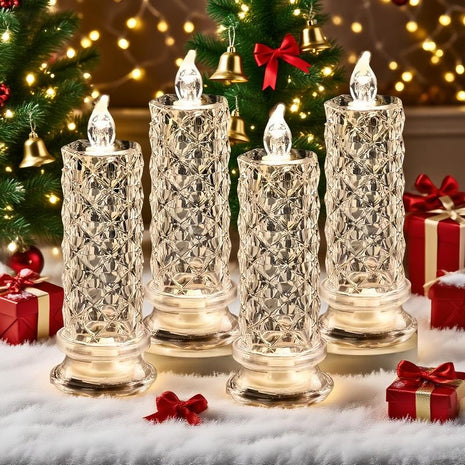 Velas LED de cristal