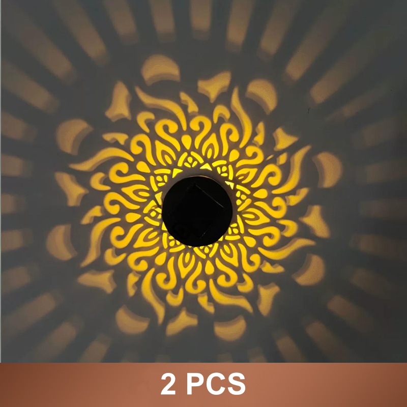 Solar Mandala Night Light