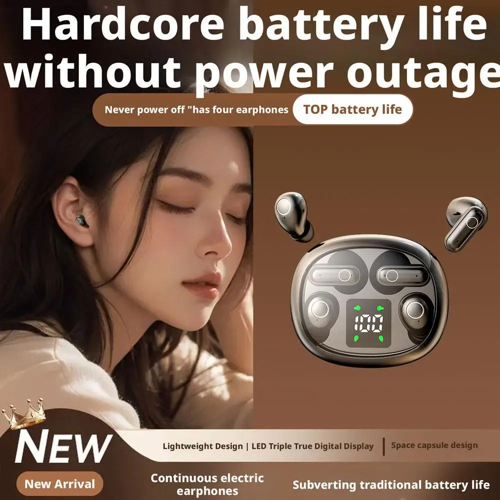 Dual-Power TWS Earbuds