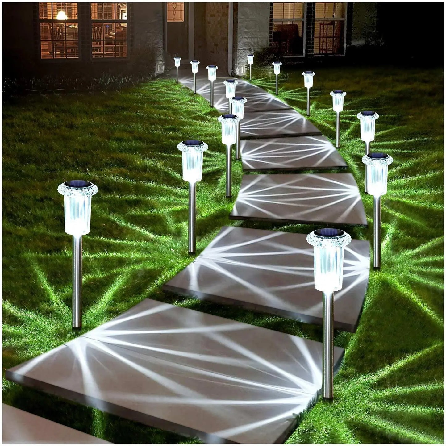 Stainless Steel Solar Garden Light
