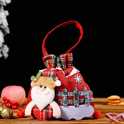 Festive Doll Gift Bags