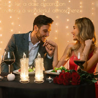 LED Crystal Candle Lights