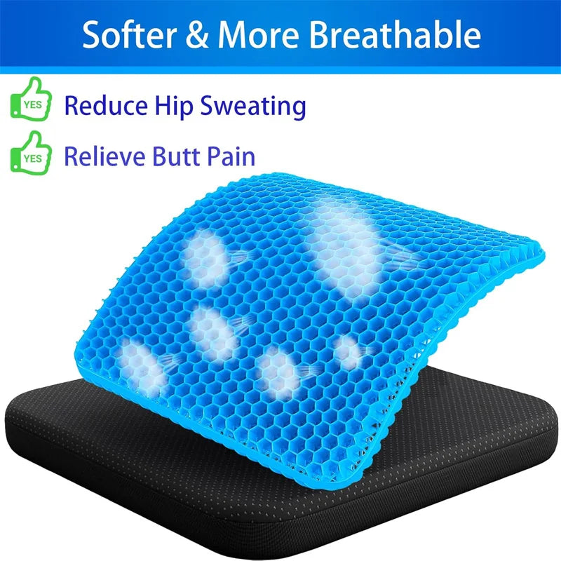 CoolComfort Pro Gel Seat Cushion