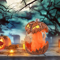 Linterna de calabaza brillante
