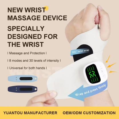 ComfortWave Cordless Wrist Massager Pad Pro