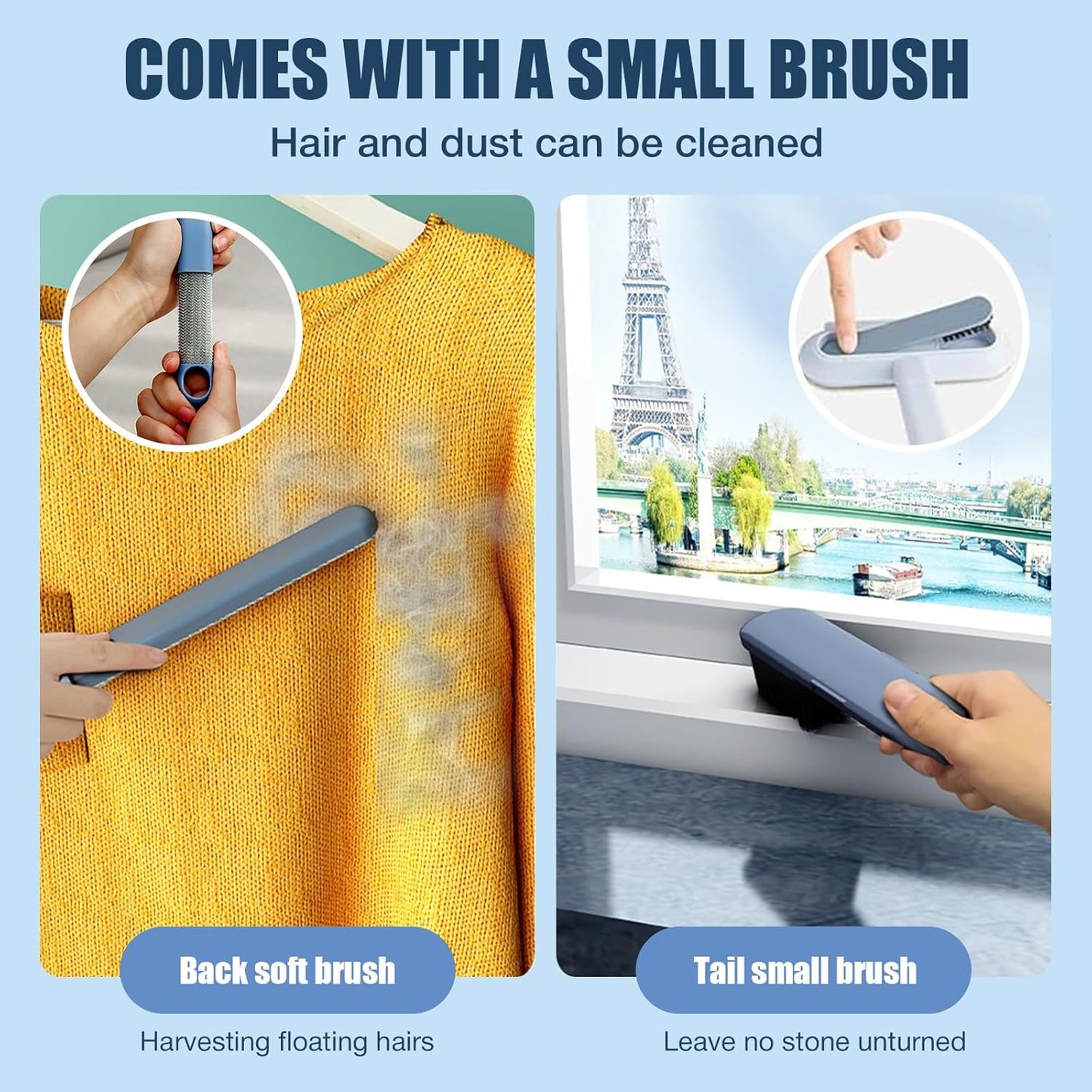 FurFree Long-Handle Hair Brush