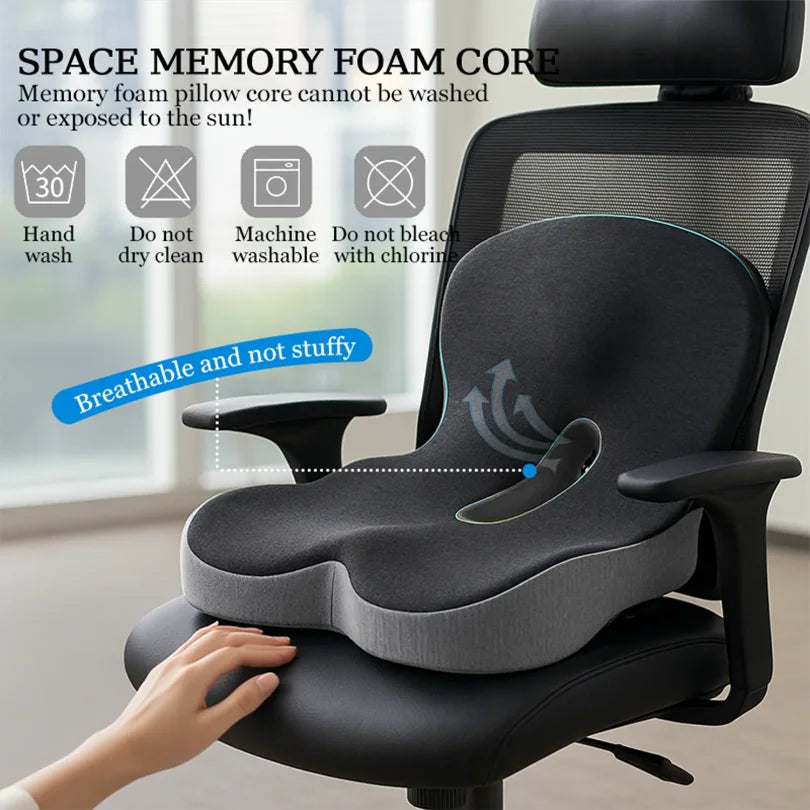 Cojín de asiento de espuma viscoelástica ComfortCore