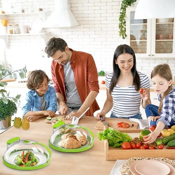 Clear Microwave Food Guard