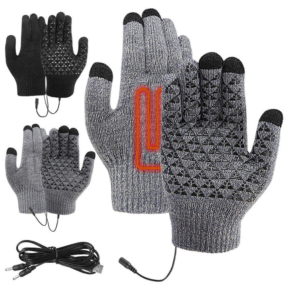 Cozy USB Heated Winter Gloves
