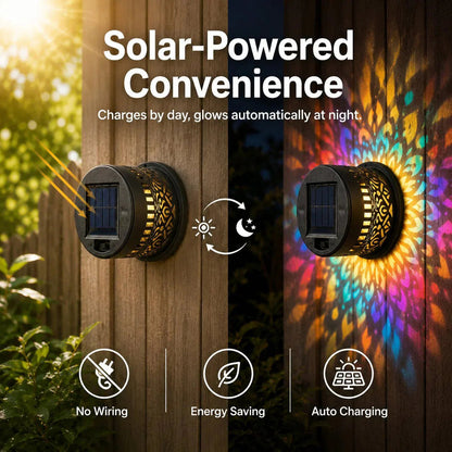 Solar Mandala Night Light