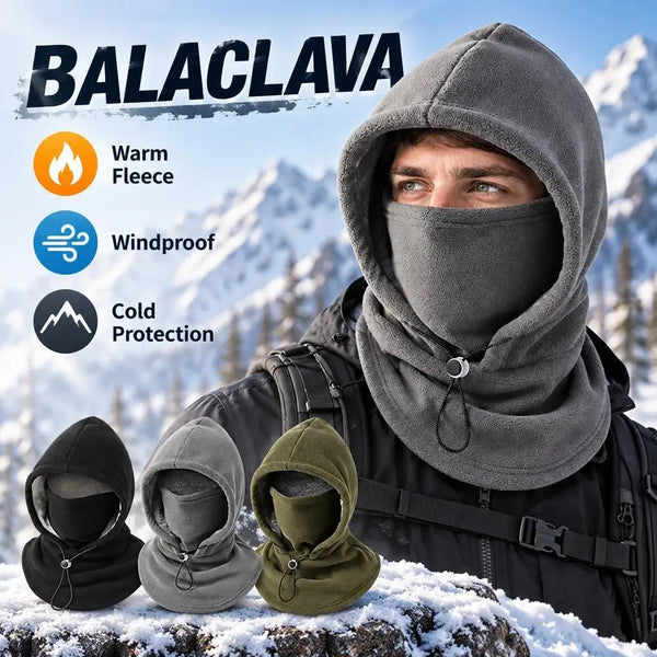 Thermal Fleece Balaclava Hood