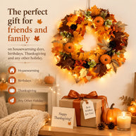 Autumn Harvest Front Door Wreath