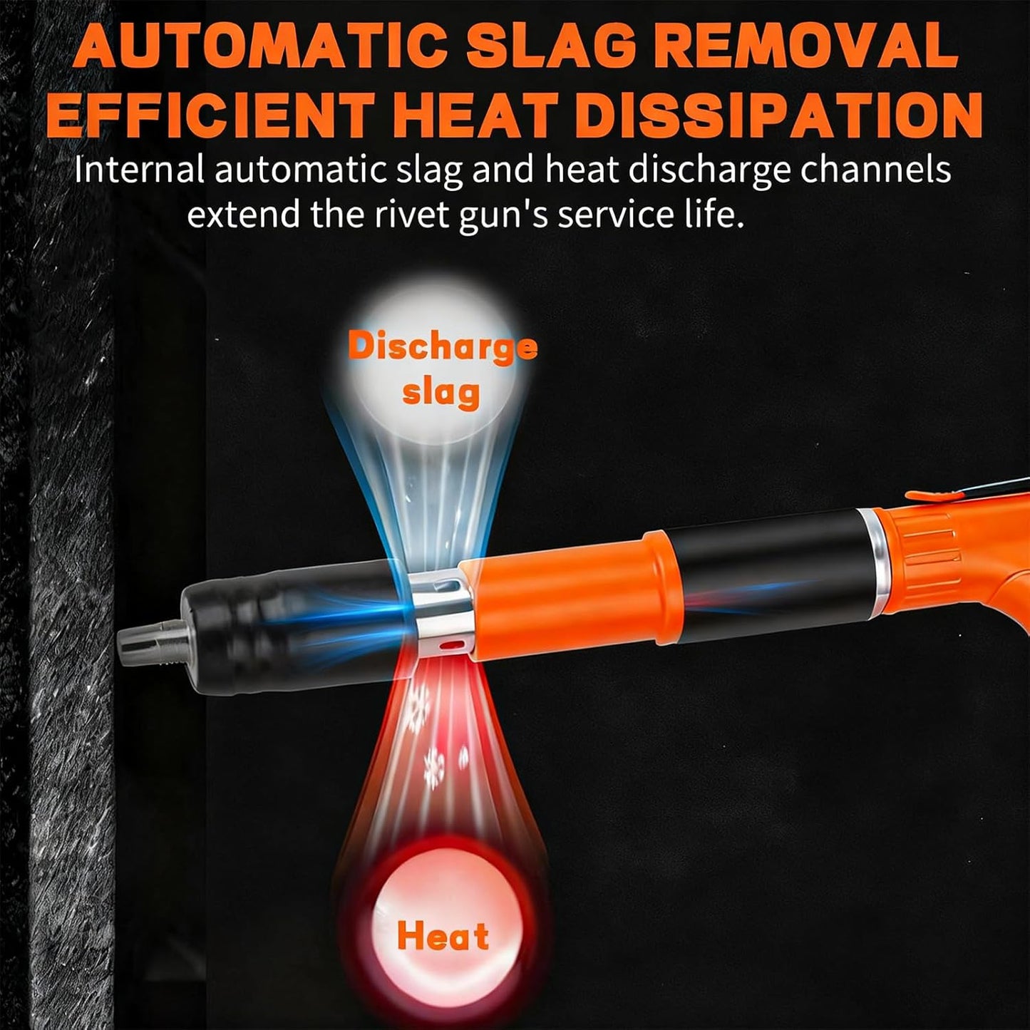 Clavadora de hormigón portátil QuickDrive