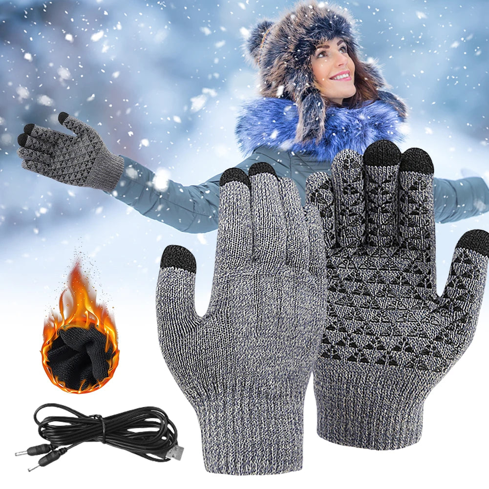 Cozy USB Heated Winter Gloves