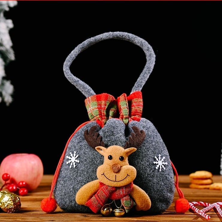 Festive Doll Gift Bags