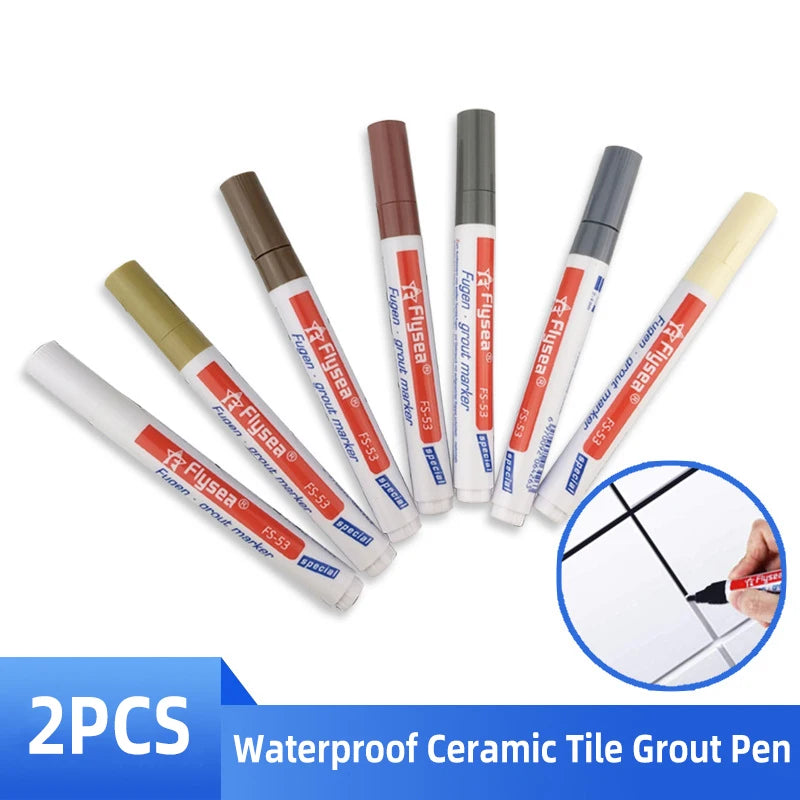 TileFix Waterproof Grout Pen