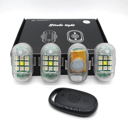 Mini Magnetic LED Strobe Light USB