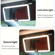 Slim LED Car Vanity Mirror
