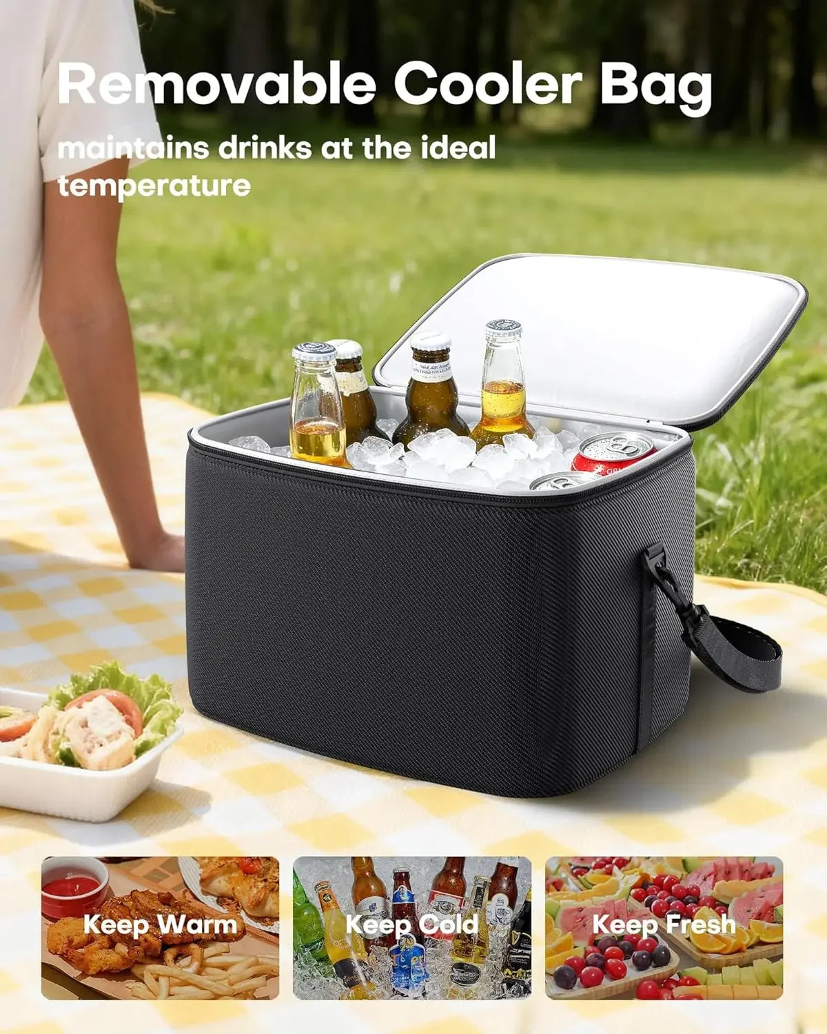 RoadPro Trunk Organizer Storage Bag
