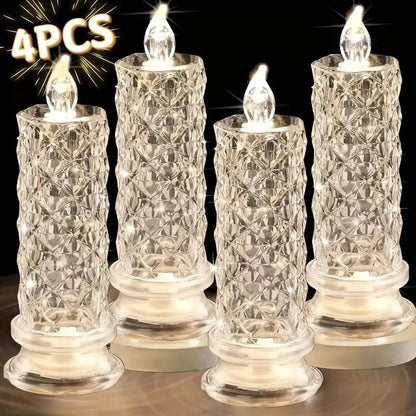 LED Crystal Candle Lights