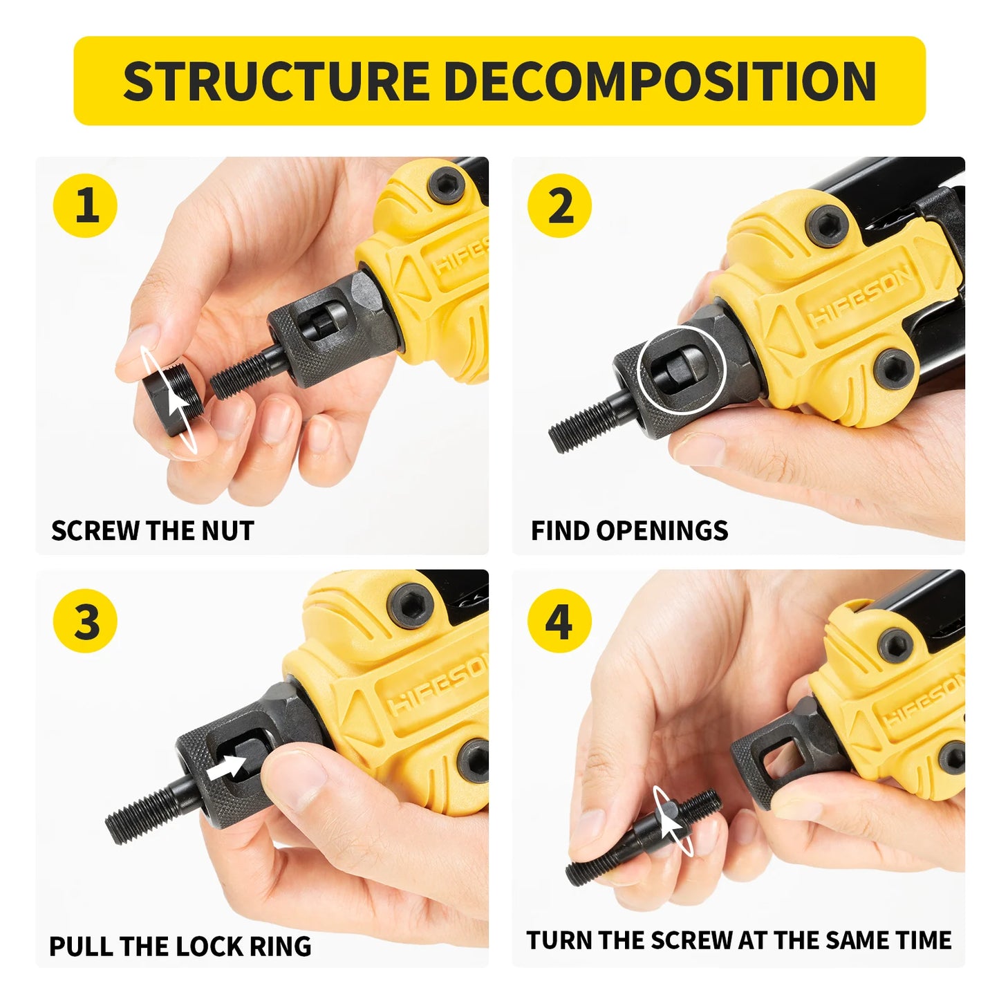 Pro Hand Rivet Nut Tool