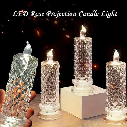 LED Crystal Candle Lights