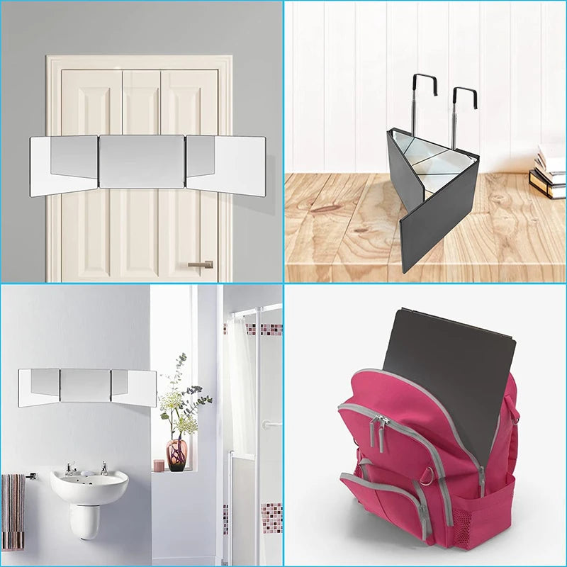 ProFold Trifold Travel Grooming Mirror