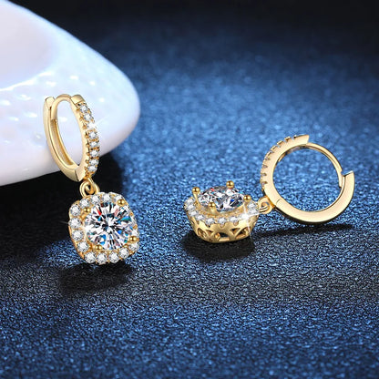 Timeless Gold Diamond Studs