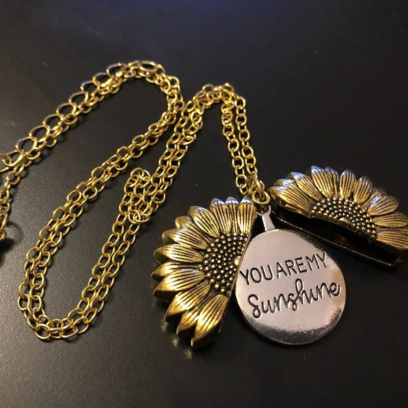 Radiant Sunflower Pendant