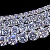 Moissanite Sparkle Everyday Power Chain