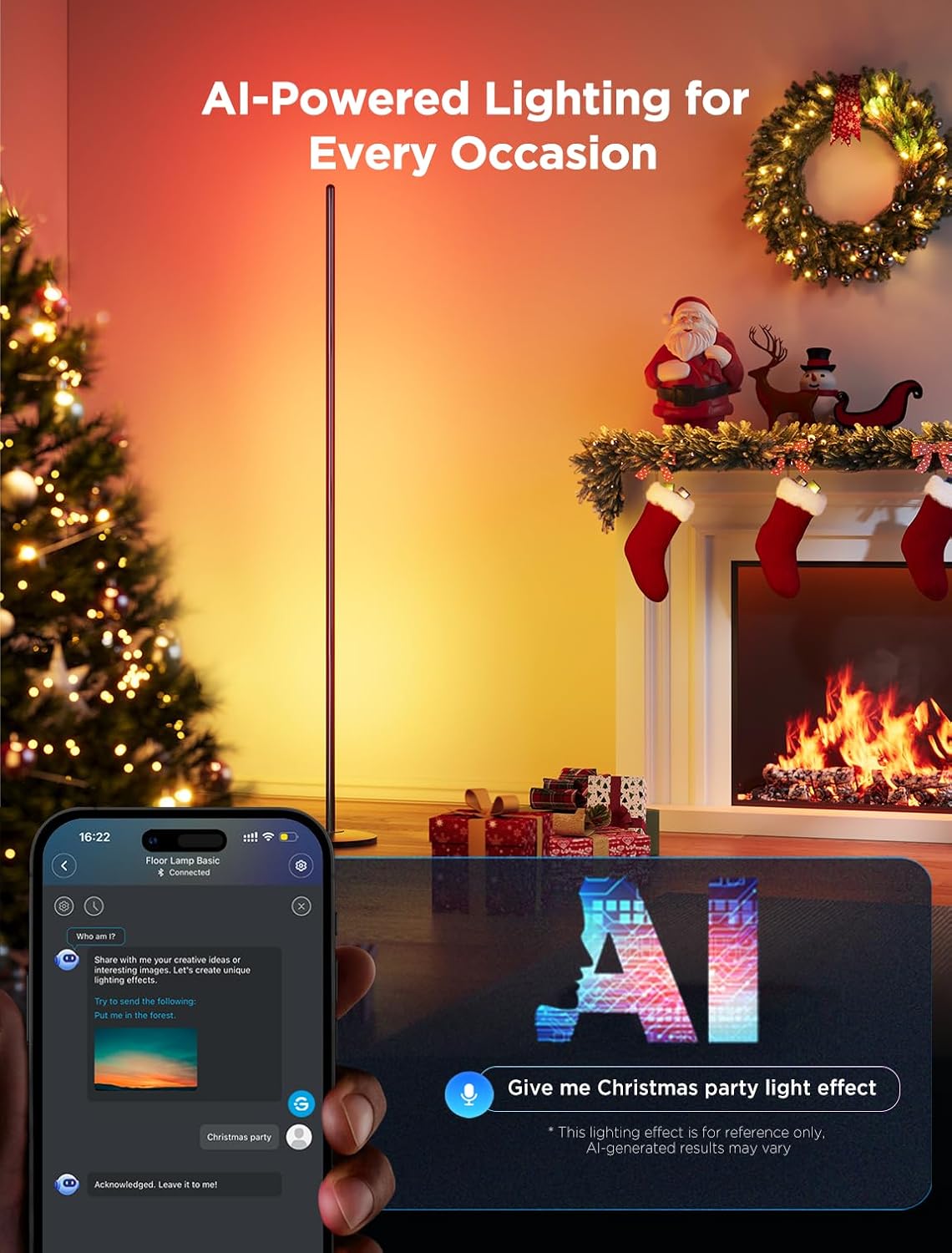 Party-Perfect LED Corner Lamp