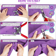 Kit de botones DIY SnapMaster