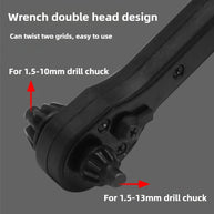 Llave de trinquete QuickGrip para mandril