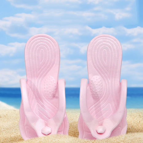 Sandalias deslizantes de viaje plegables