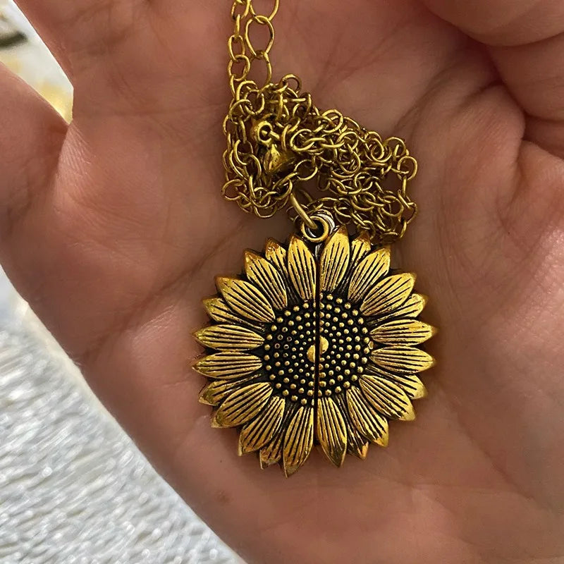 Radiant Sunflower Pendant
