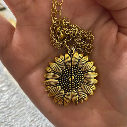 Radiant Sunflower Pendant
