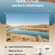 InkGlow™ Travel Projector — Big Screen, Zero Fuss