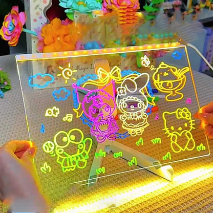 GlowWrite Acrylic LED Message Board